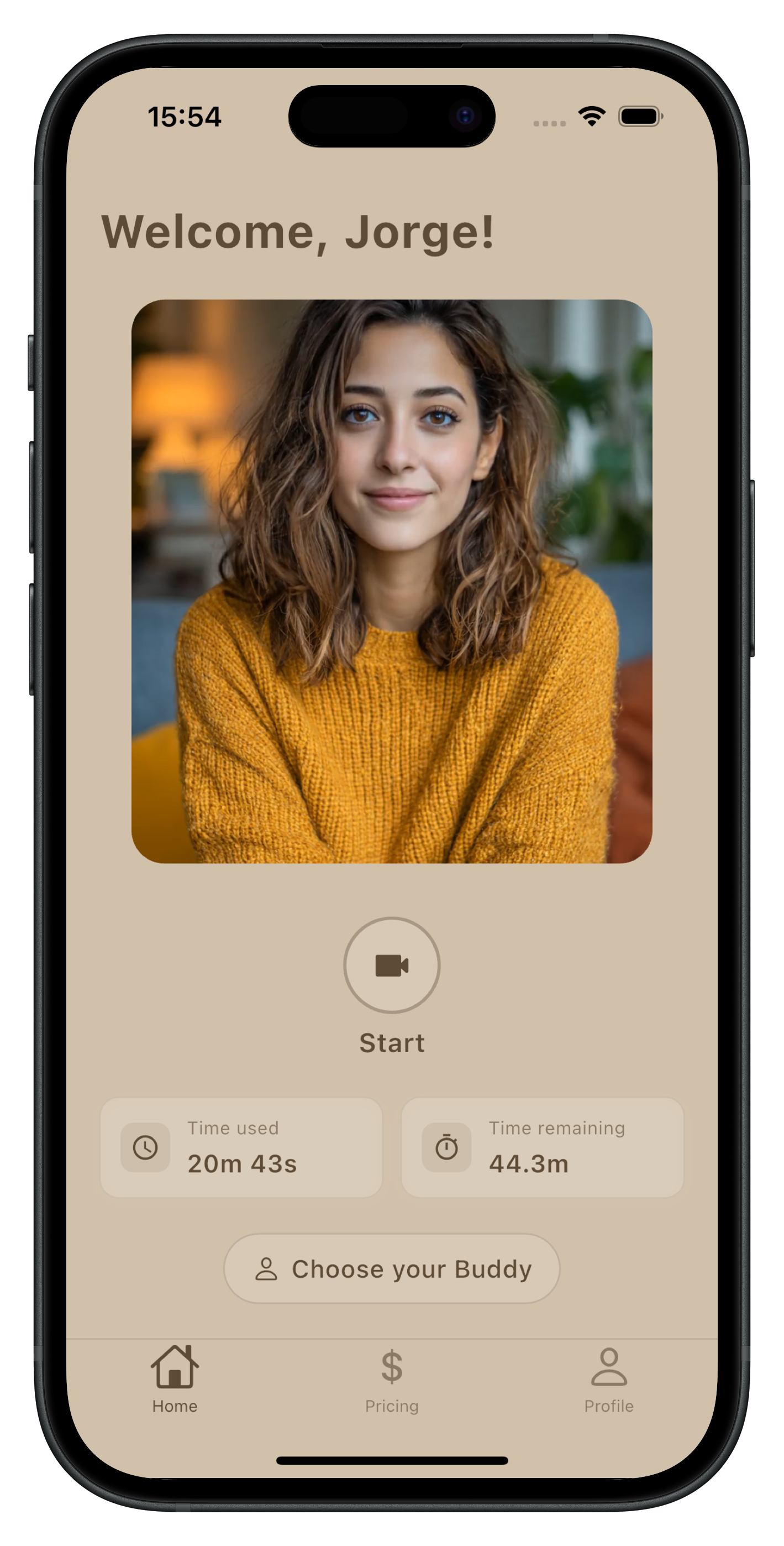 BuddyBeam - Main product screenshot demonstrating key features and user interface