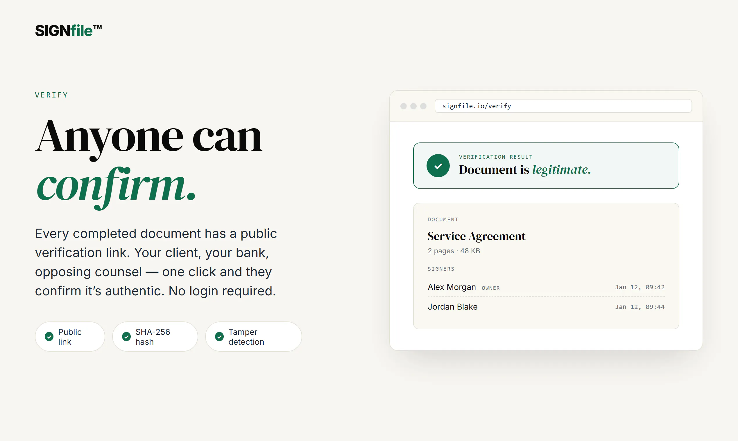 SignFile gallery image