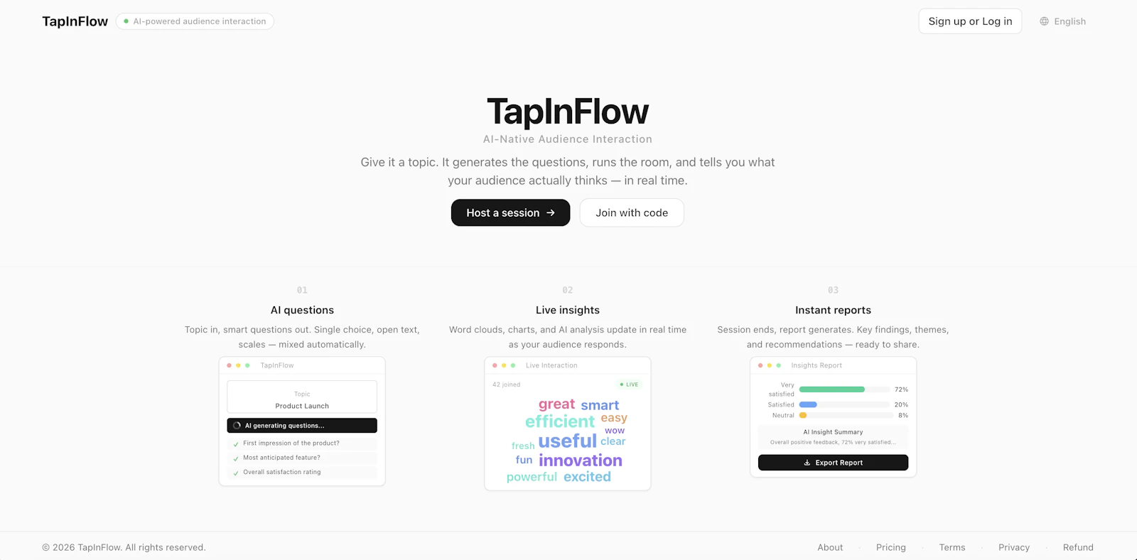 TapInFlow screenshot 1