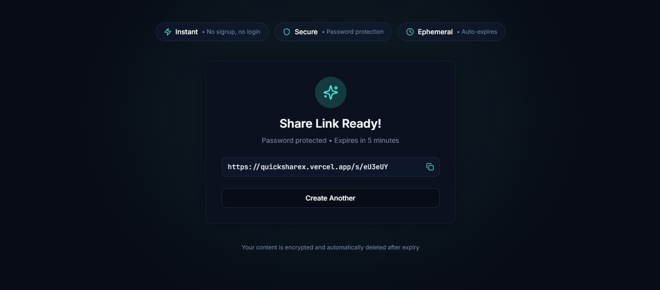 QuickShareX gallery image