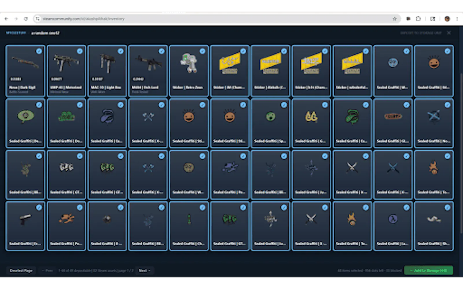 CS2 Storage Unit Manager screenshot 4