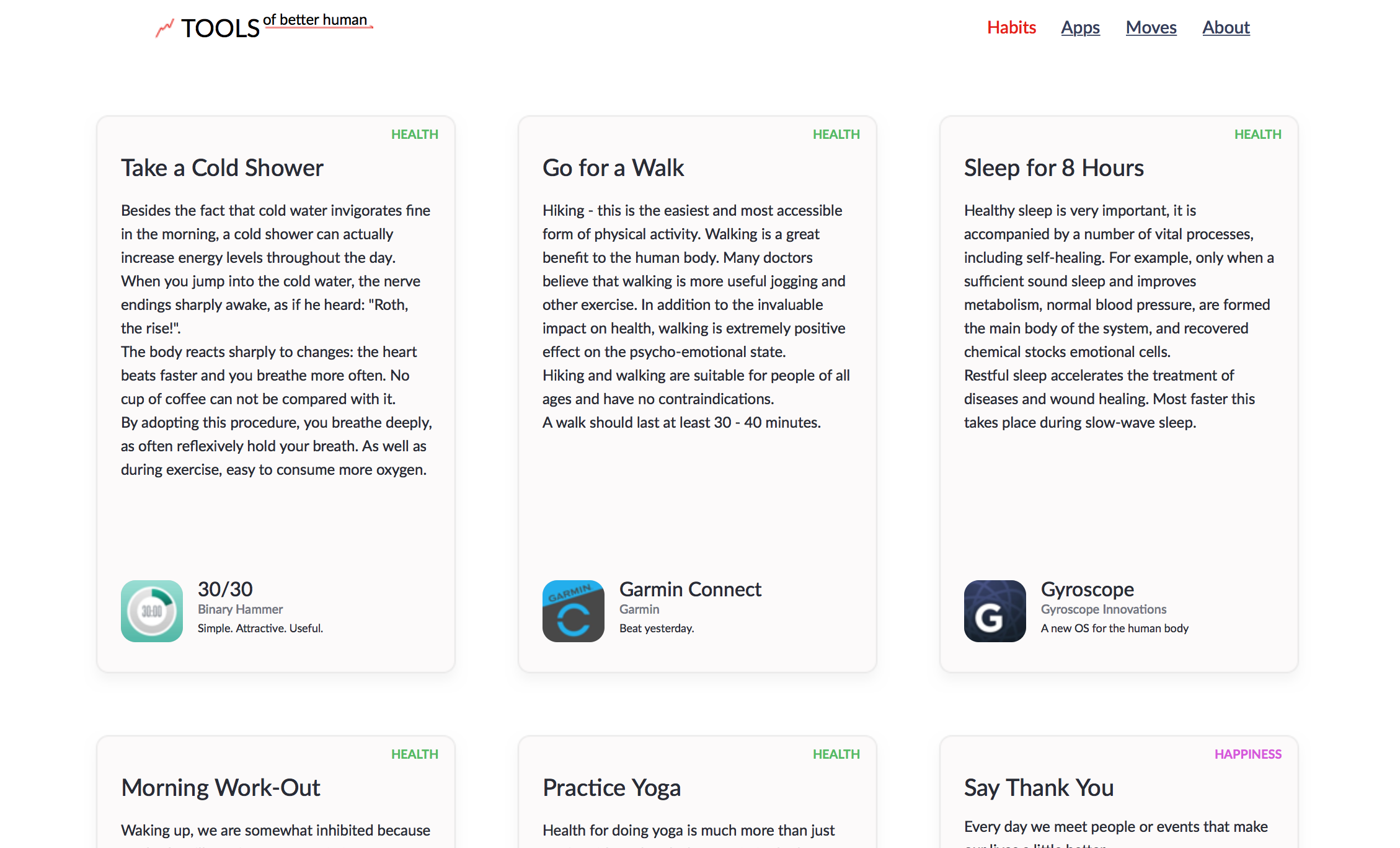 Tools of Better Human gallery image