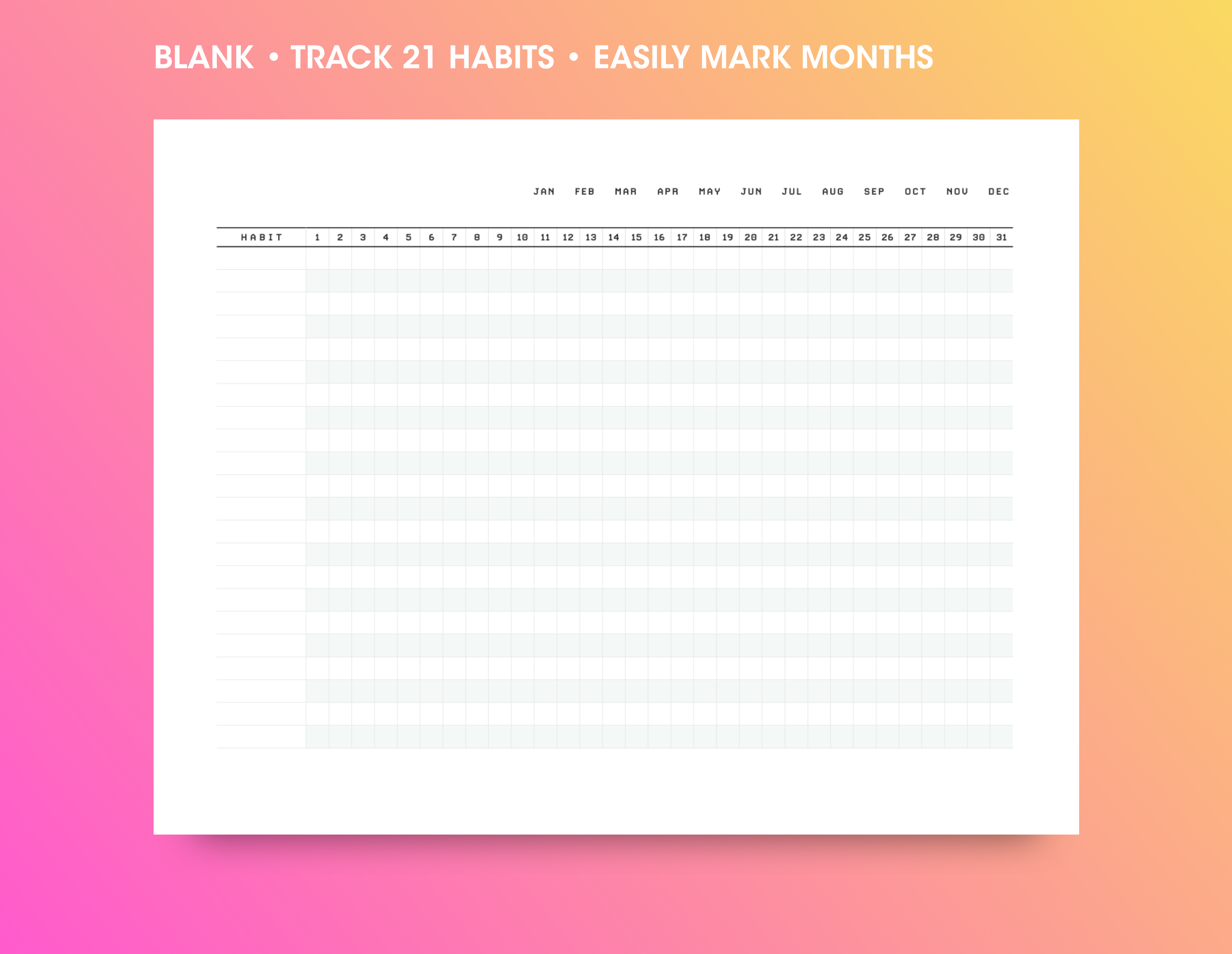 Hyper Habit Tracker gallery image