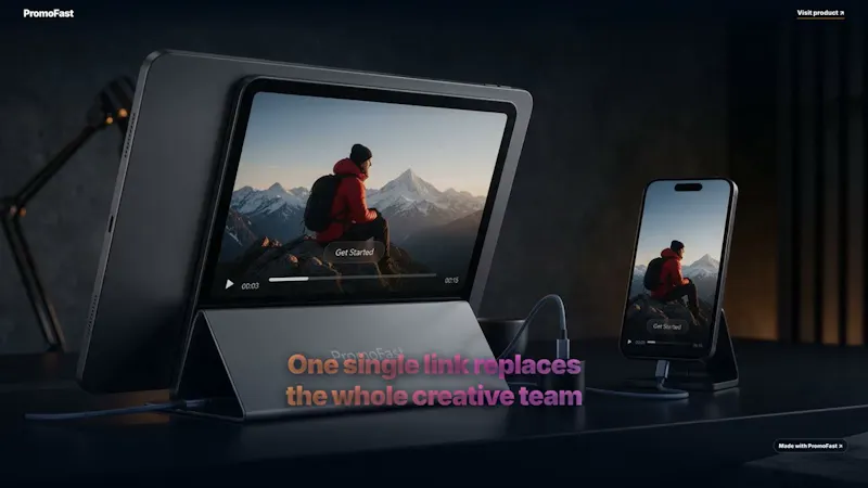 PromoFast screenshot 1 (video preview)