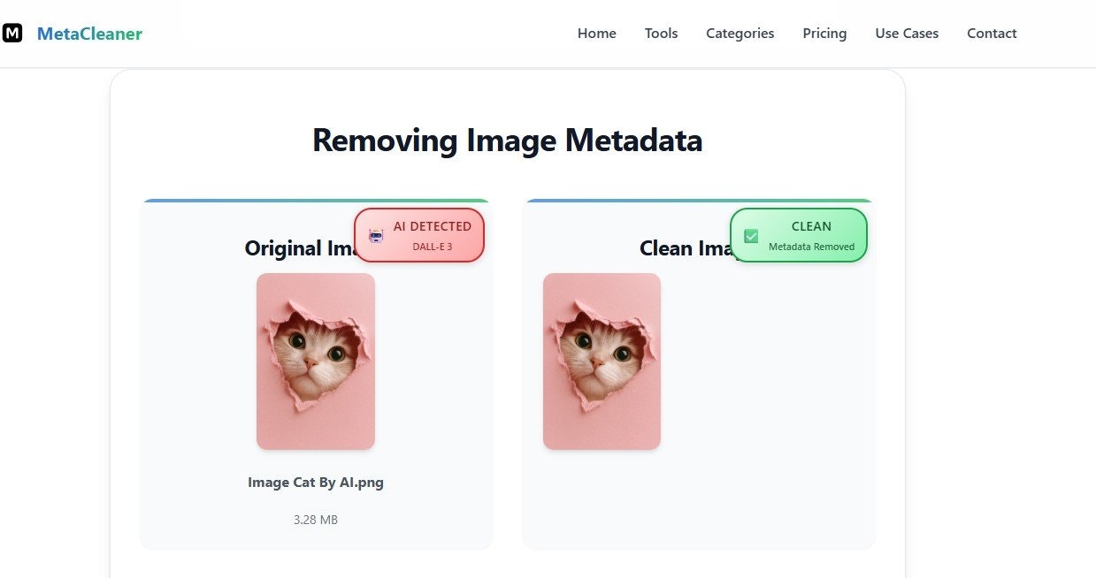 Remove AI Metadata gallery image