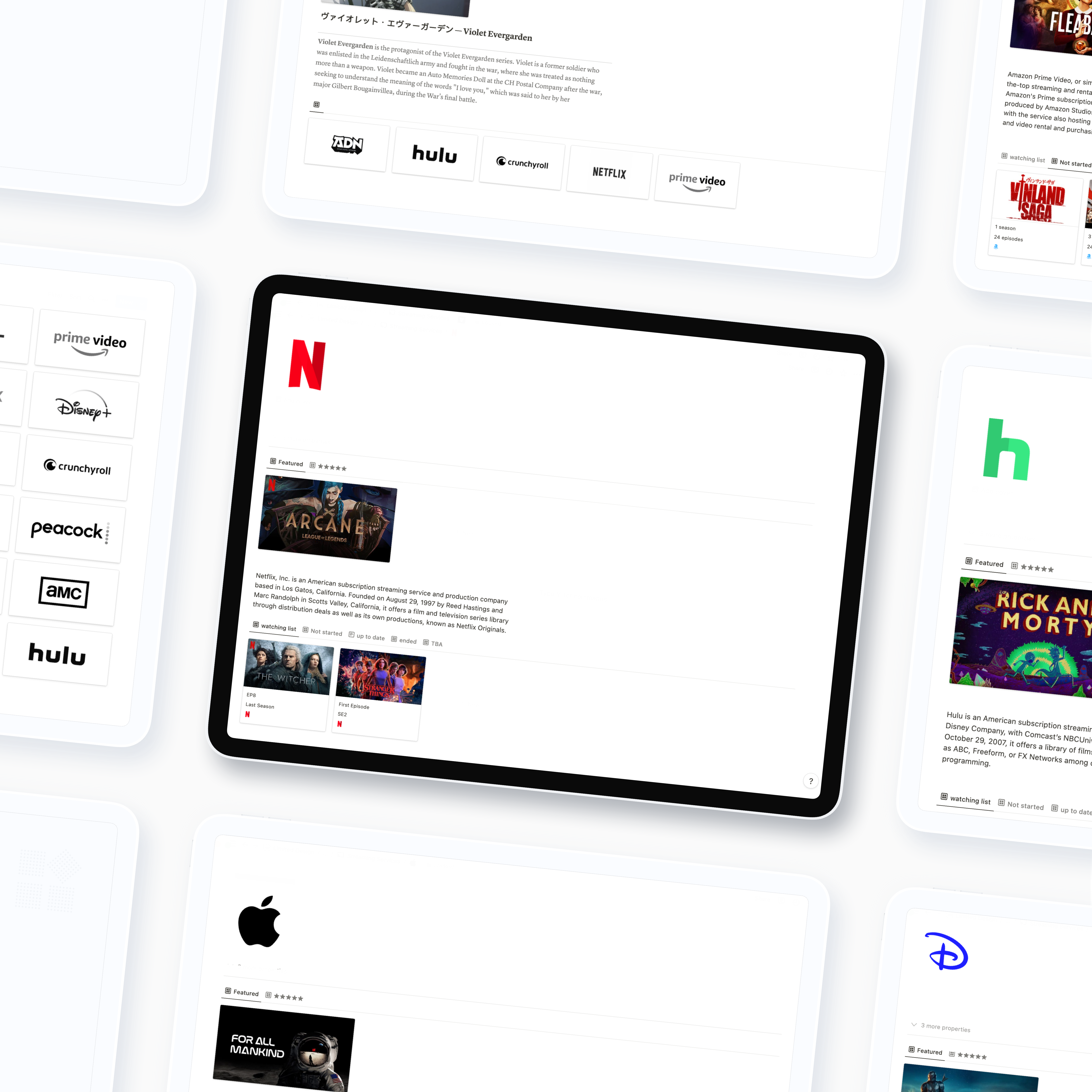 The Minimalist TV Tracker