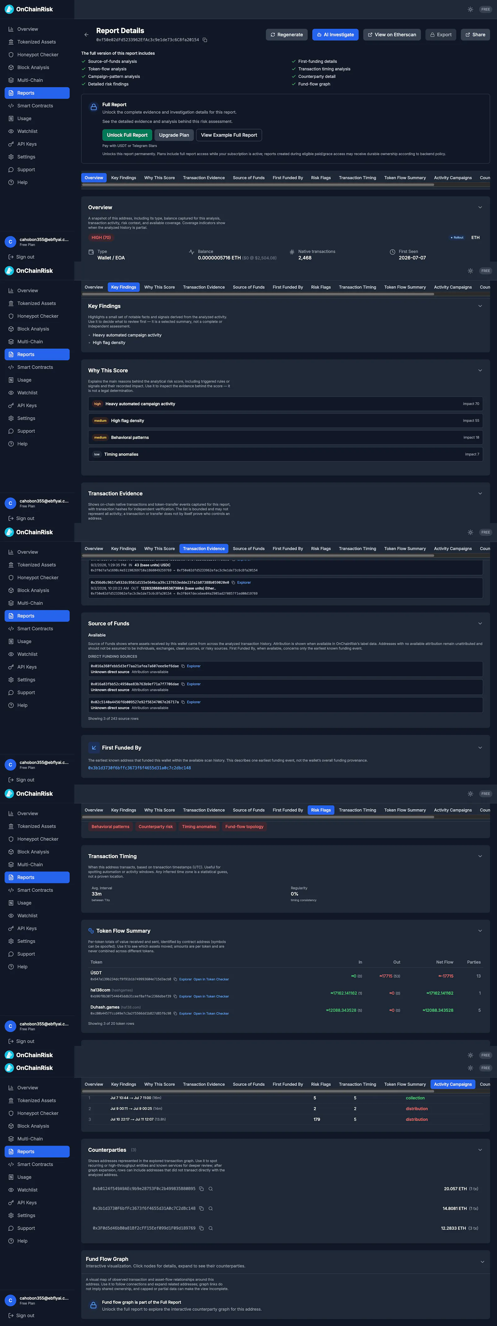 OnChainRisk screenshot 14