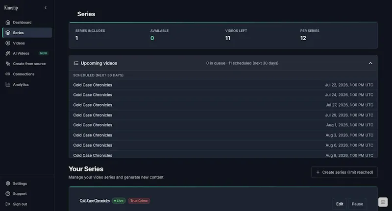 Kineclip screenshot 4