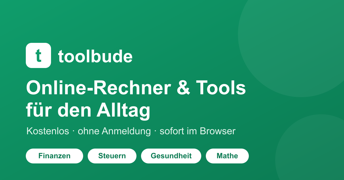 Toolbude gallery image