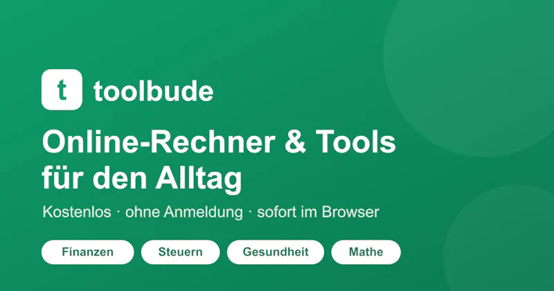 Toolbude screenshot 1