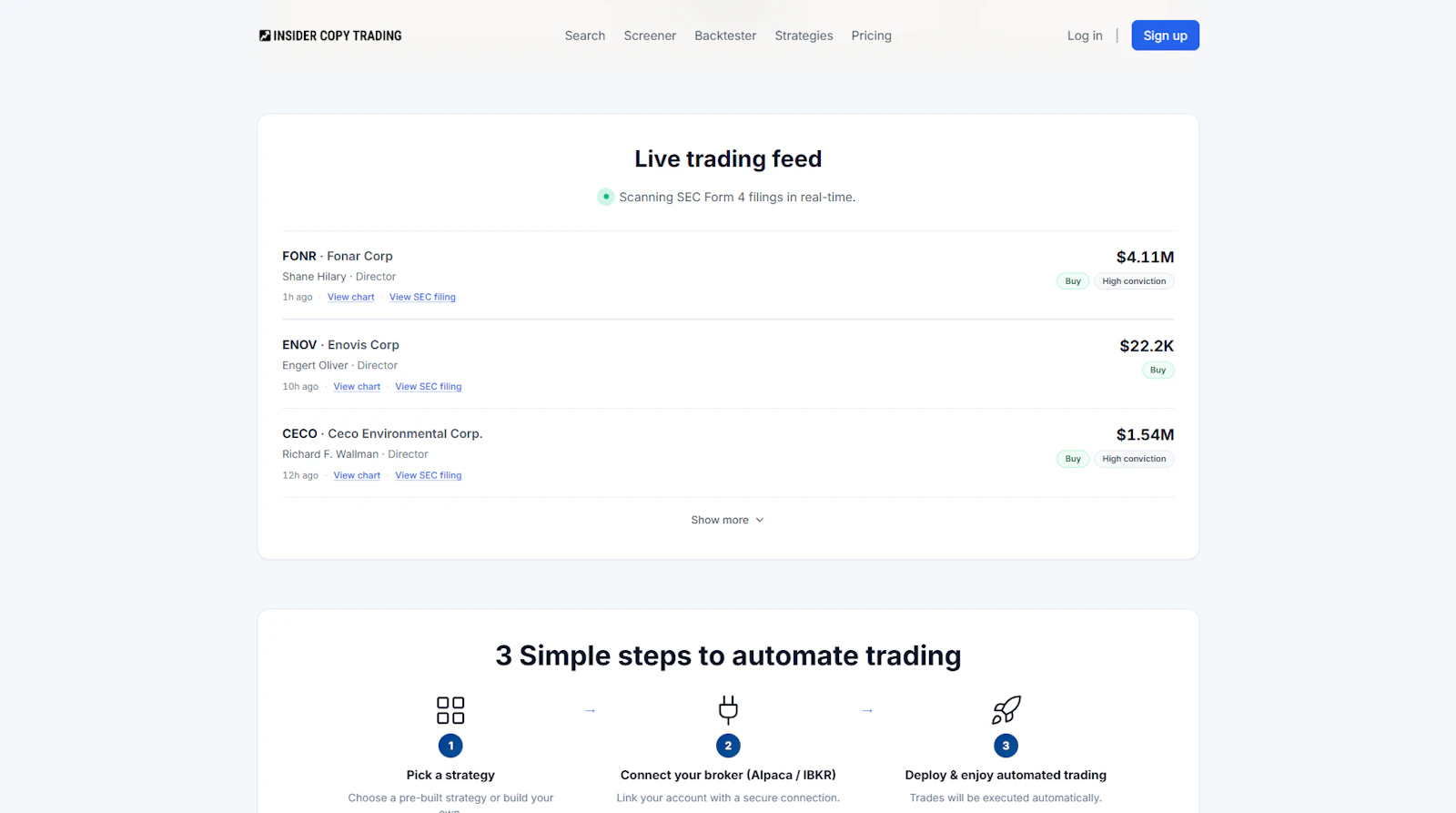 Insider Copy Trading screenshot 3