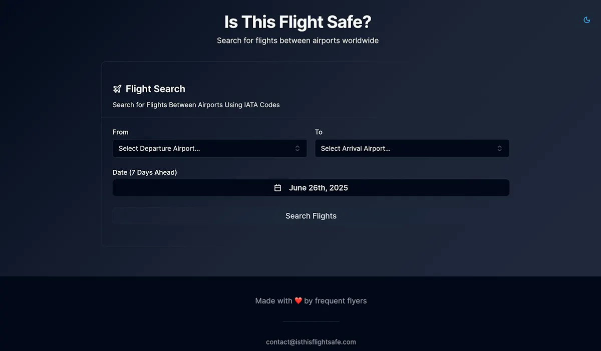 Is This Flight Safe?