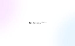No Stress Hacks media 3