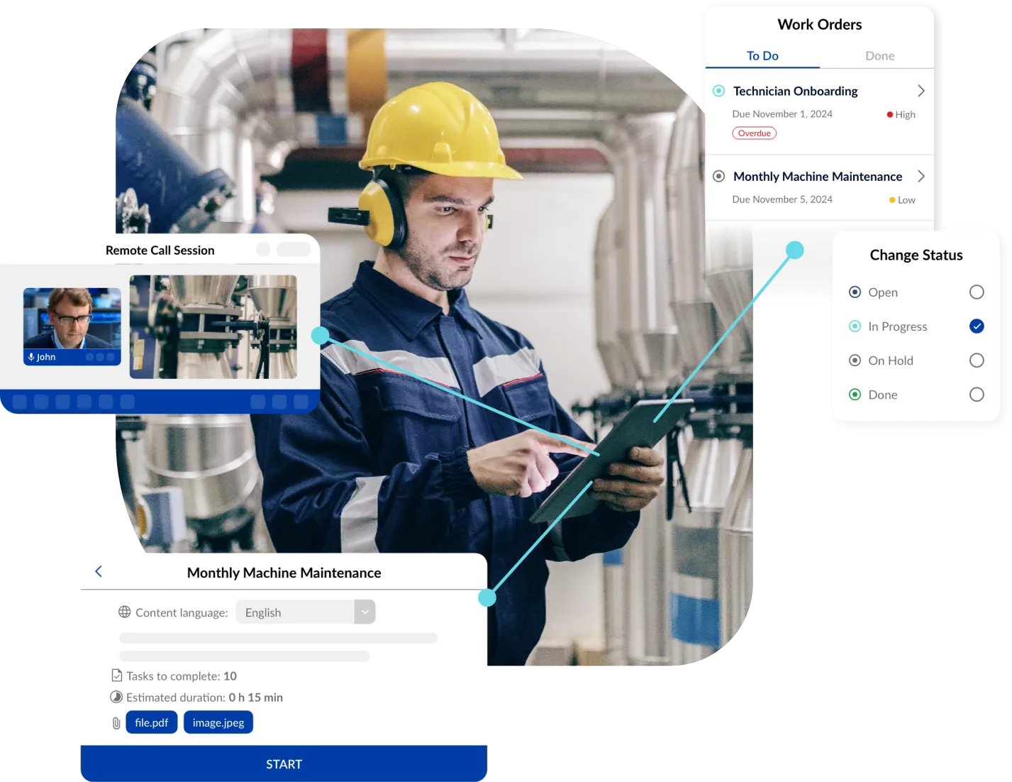 Vsight - Connetti i team di campo con esperti che utilizzano assistenza remota AR media 3