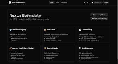 Next.js Boilerplate gallery image