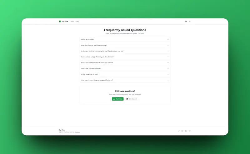 Zip Hive screenshot 4