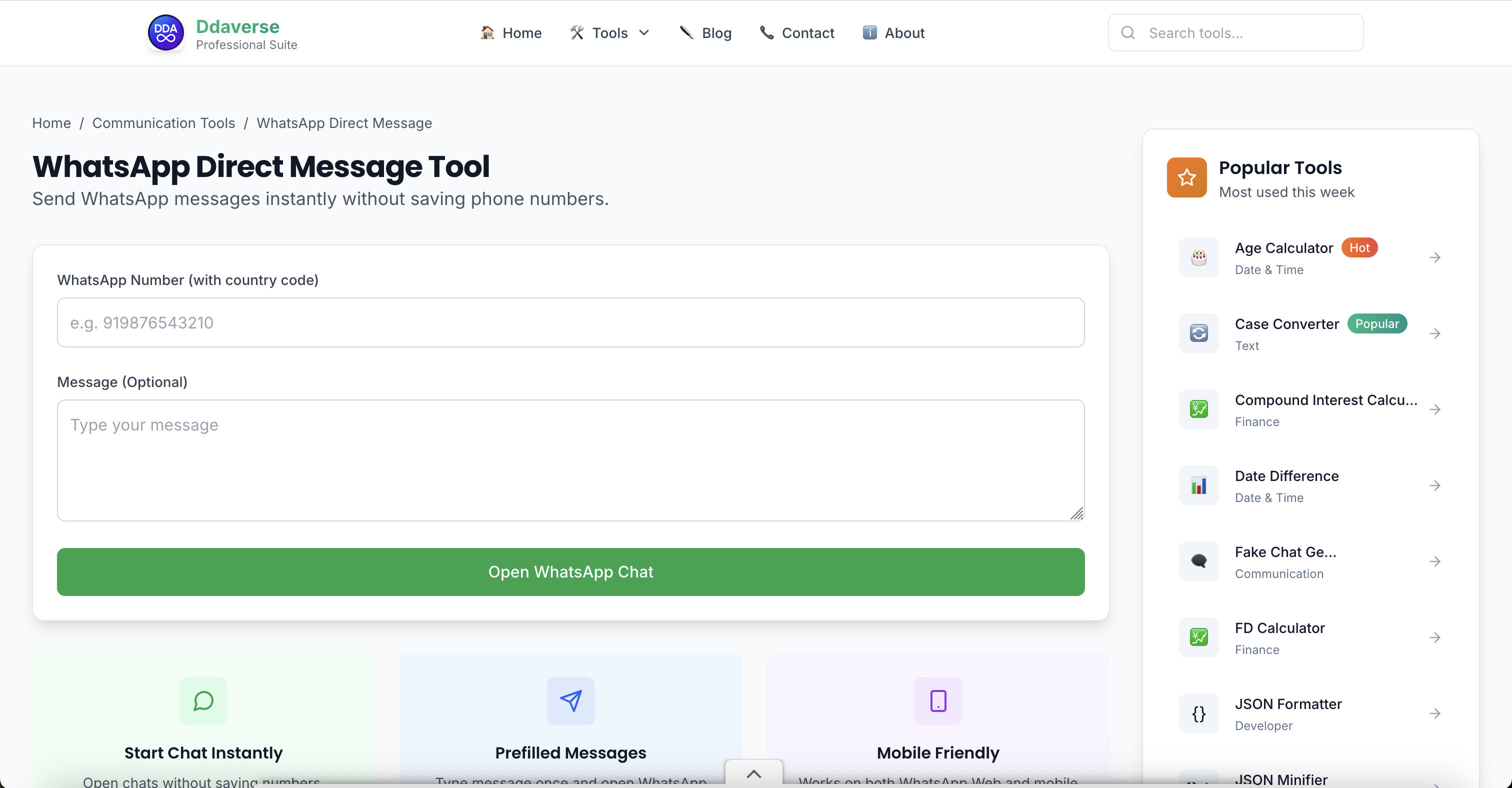 Ddaverse – Free Online Tools Hub gallery image