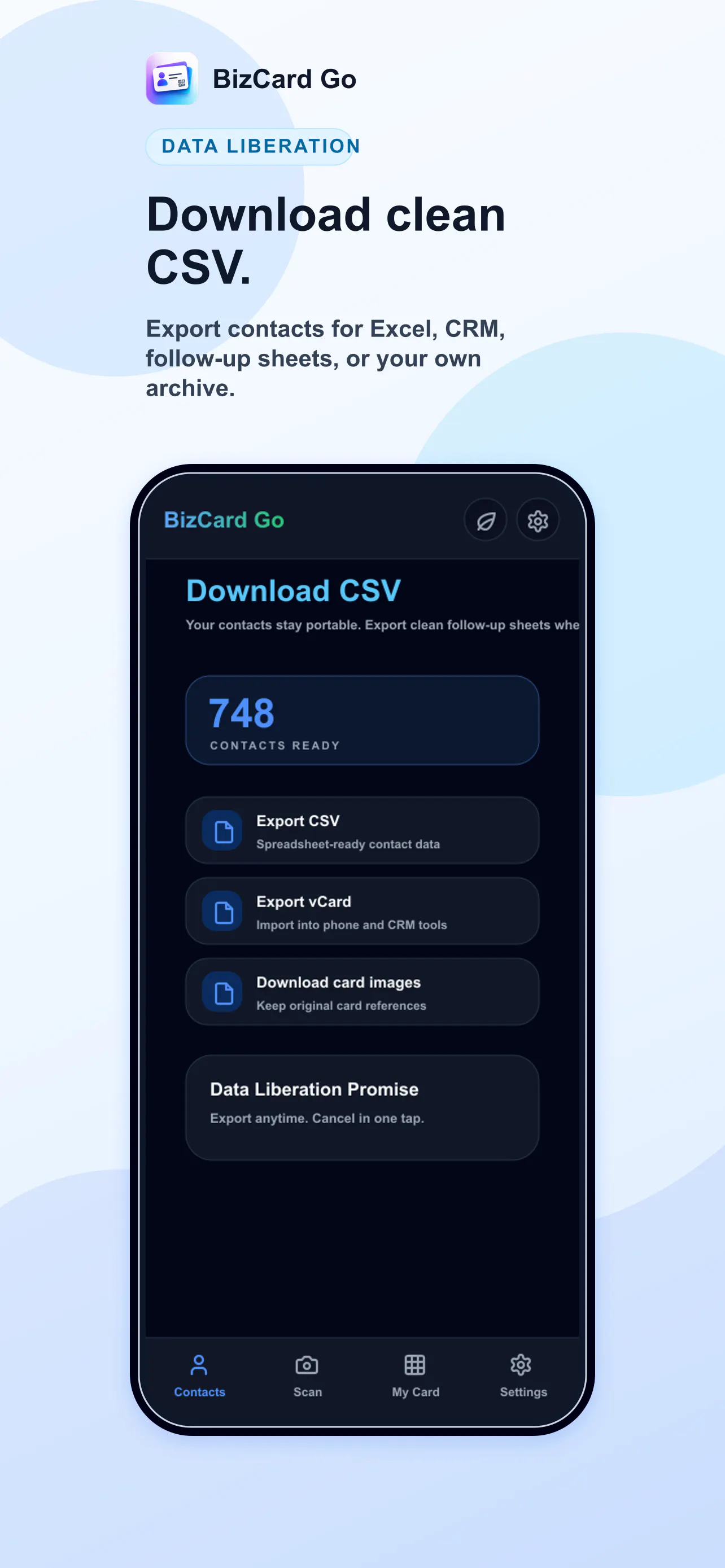 BizCard Go gallery image