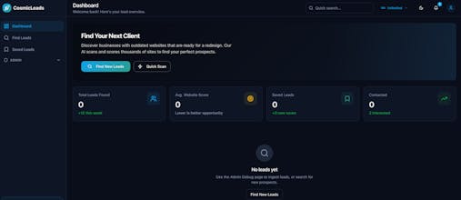 CosmicLeads.io gallery image