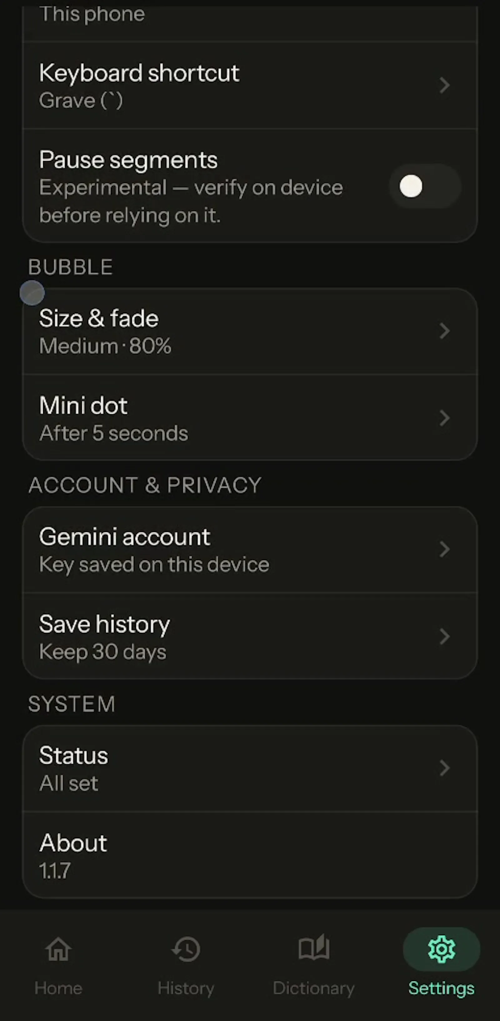 WhisperType screenshot 8