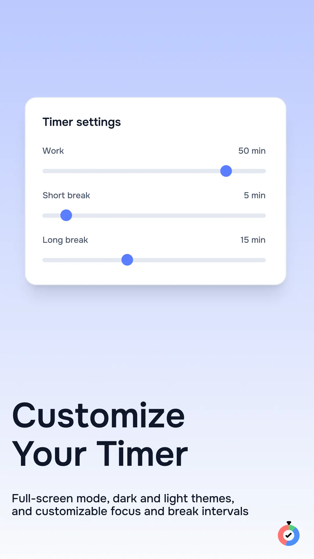 LifeKPI Pomodoro gallery image