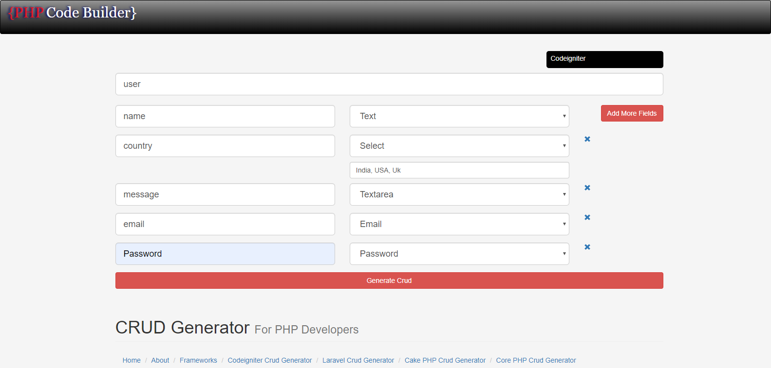 PHP Code Builder For Developers gallery image