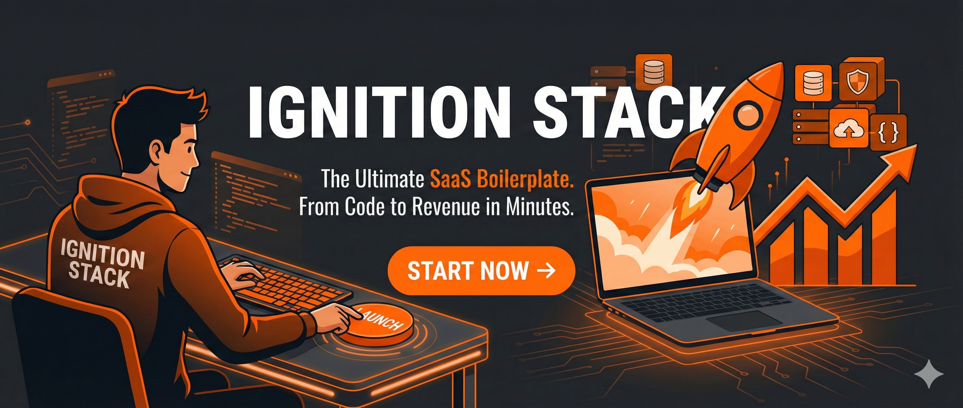 IgnitionStack - Main product screenshot demonstrating key features and user interface