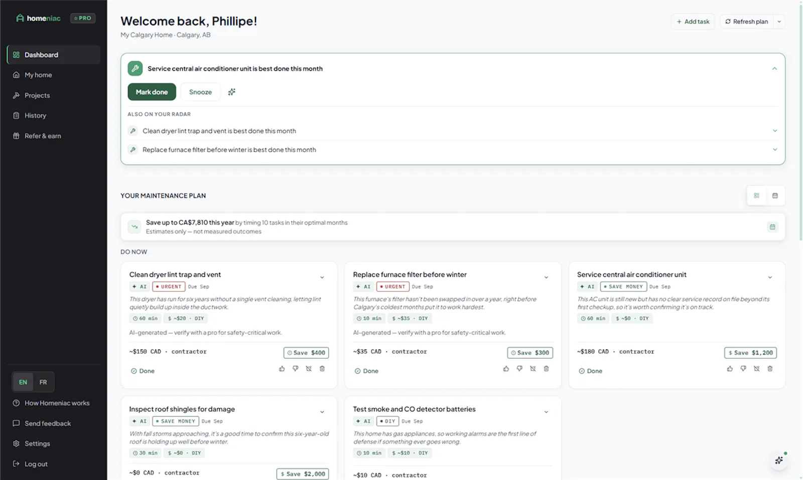Homeniac screenshot 3