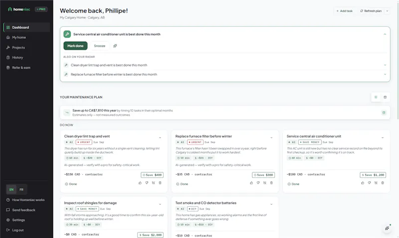 Homeniac screenshot 3