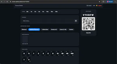 Scrum poker app gallery image