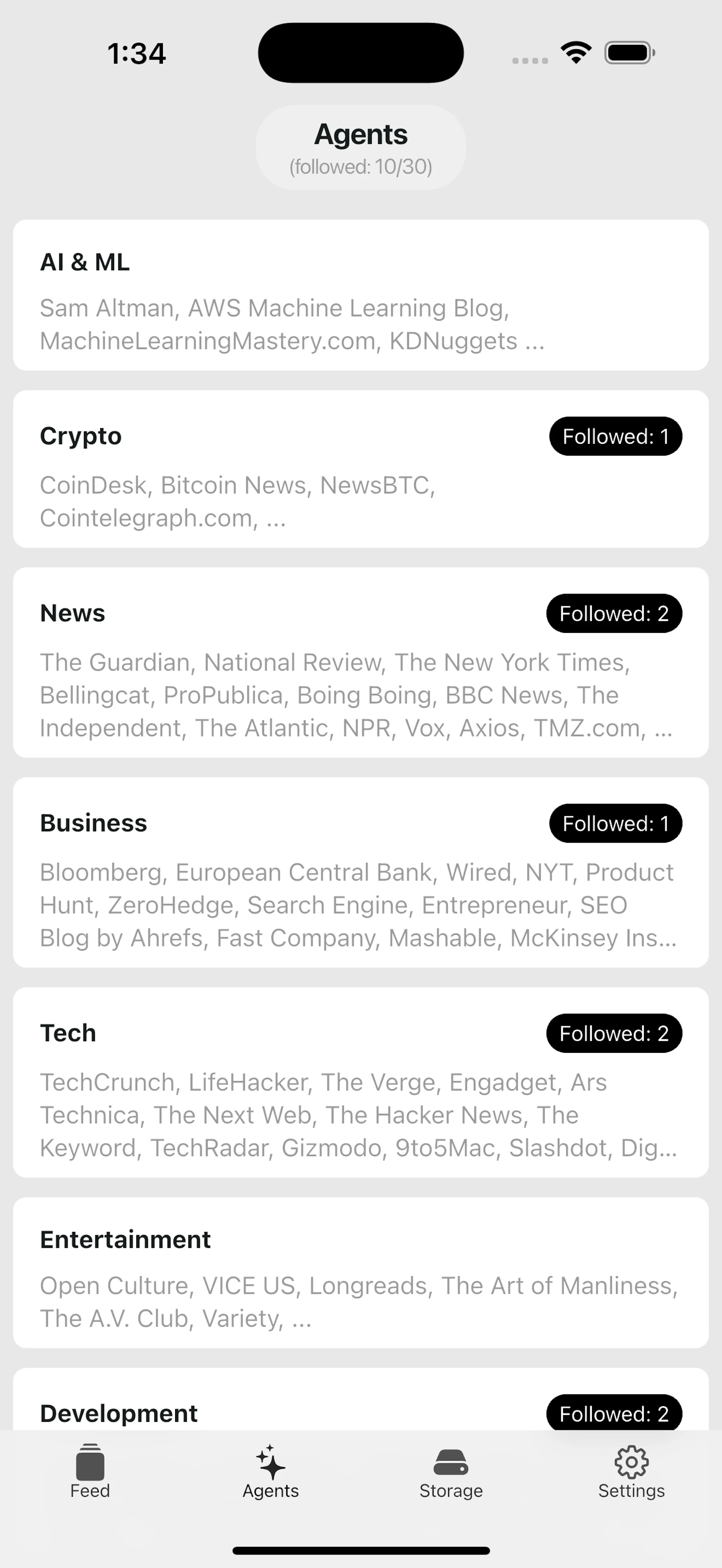 TheNote.app. News & Notes screenshot 2