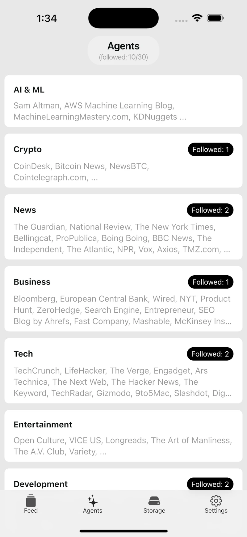 TheNote.app. News & Notes screenshot 2