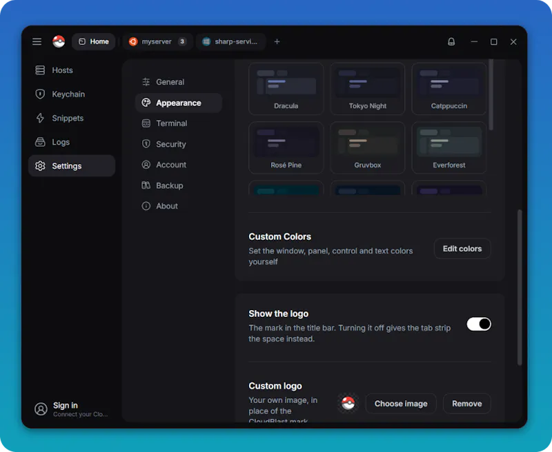 CloudTerm screenshot 3