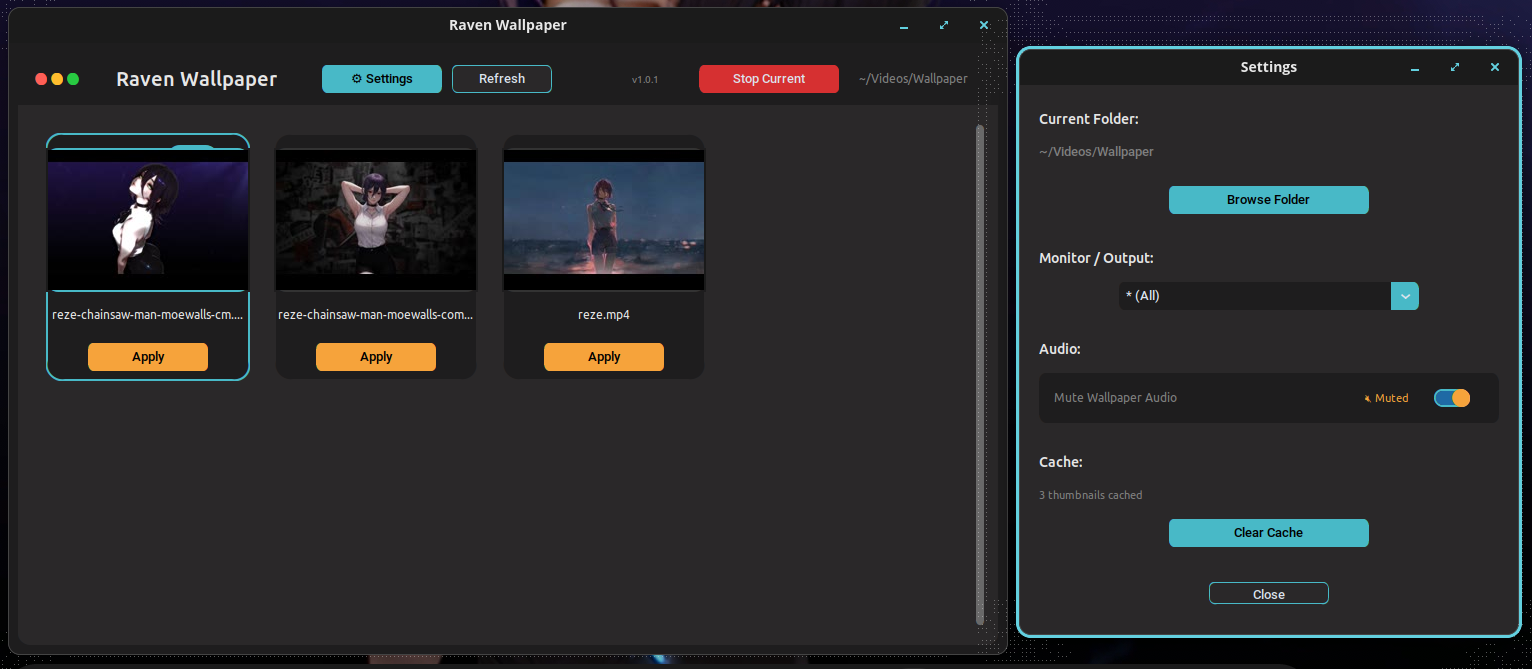 Raven wallpaper gallery image