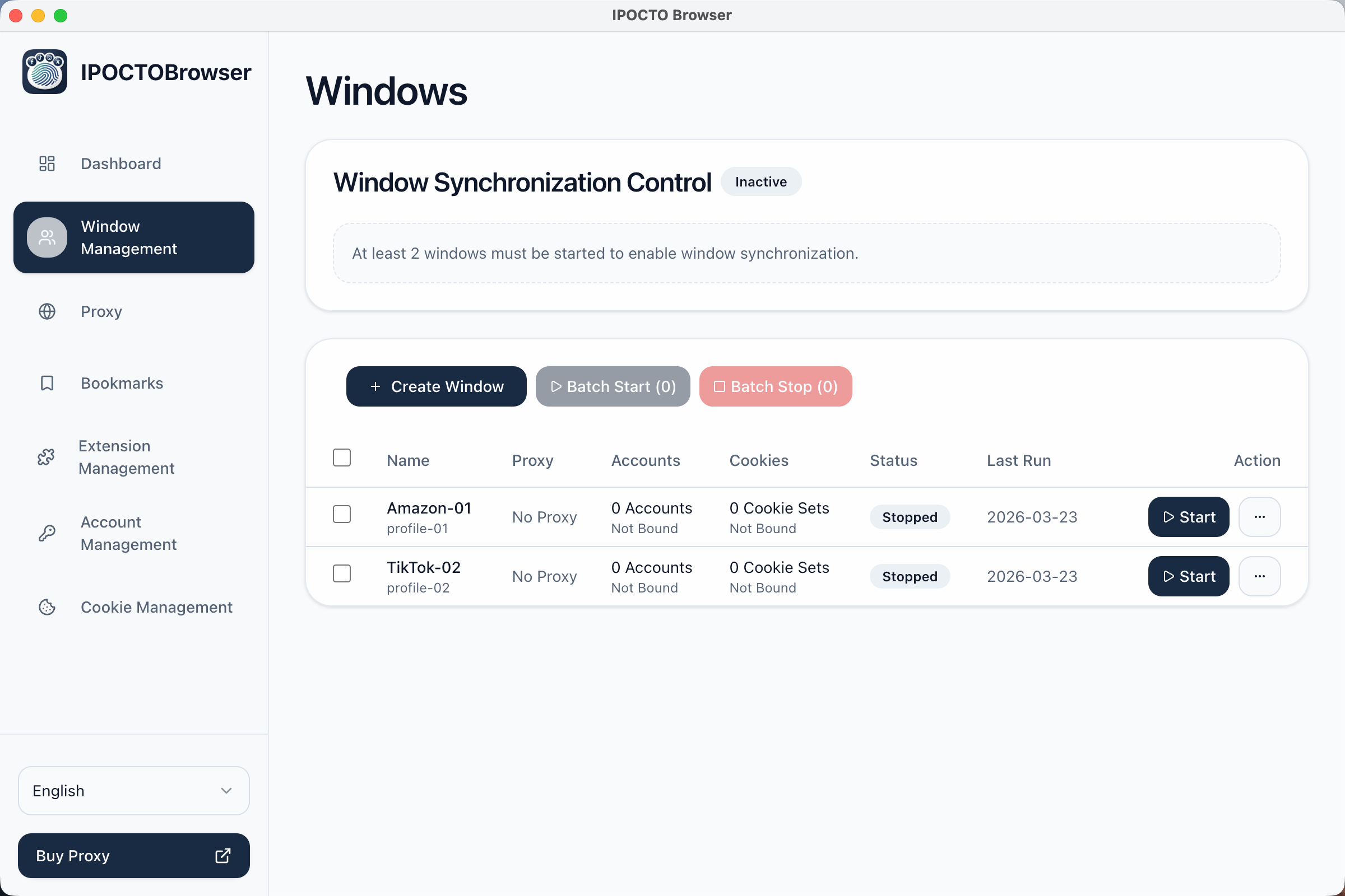 Antidetect Browser gallery image