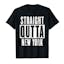 Straight Outta New York Ghetto Style T shirt on Amazon