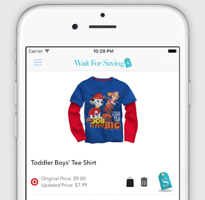 Wait For Savings Logo