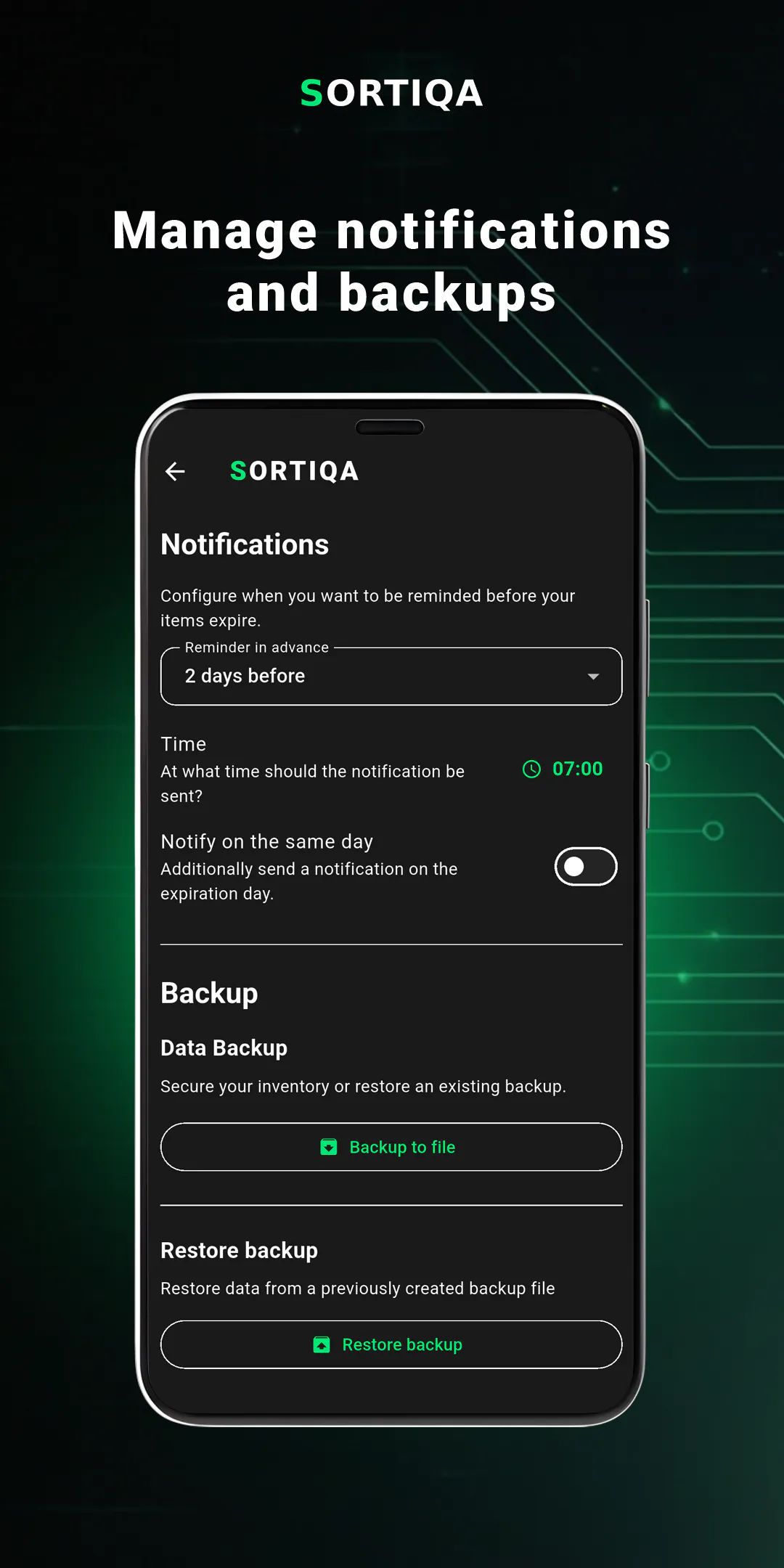 SORTIQA: Inventory & Stock gallery image