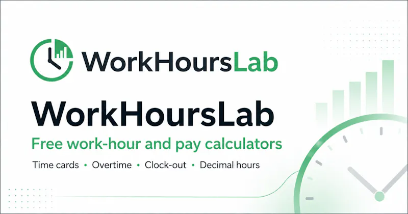 WorkHoursLab screenshot 1