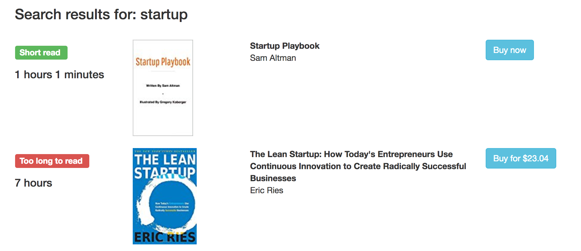 ShortBooks.co gallery image