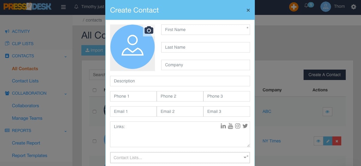 PressDesk gallery image