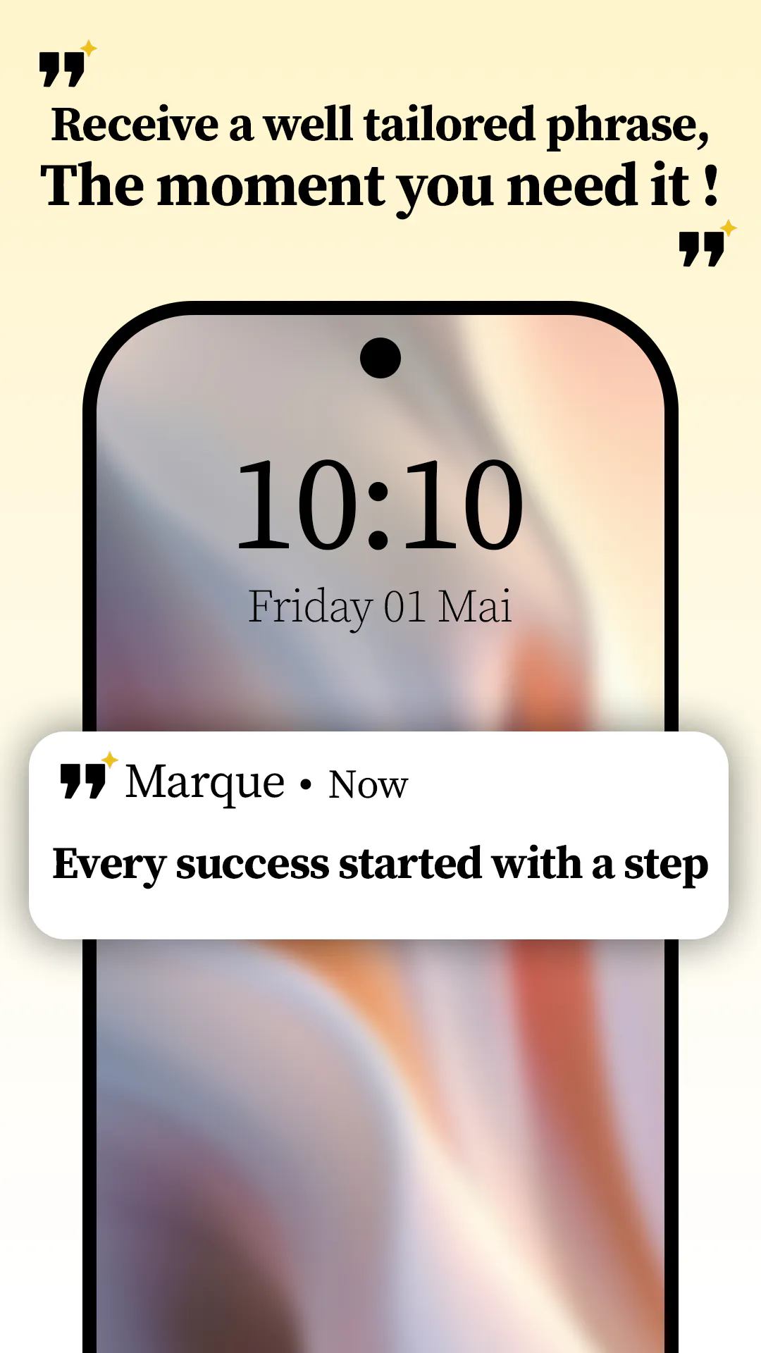 Marque: AI Motivation Phrases gallery image