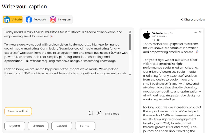 VirtusNova screenshot 3