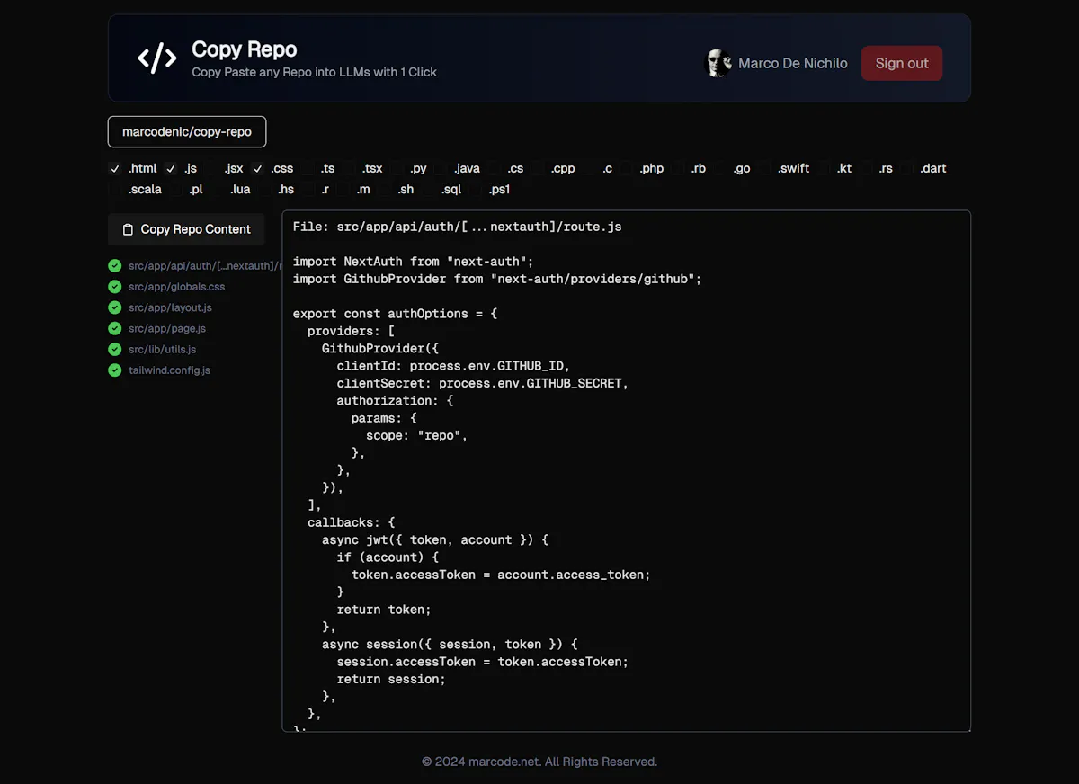 Copy Repo
