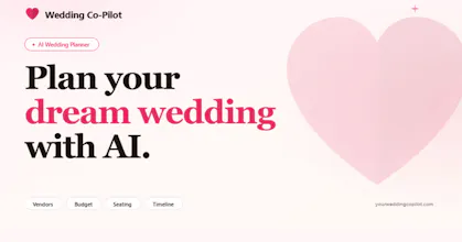 Wedding Co-Pilot gallery image