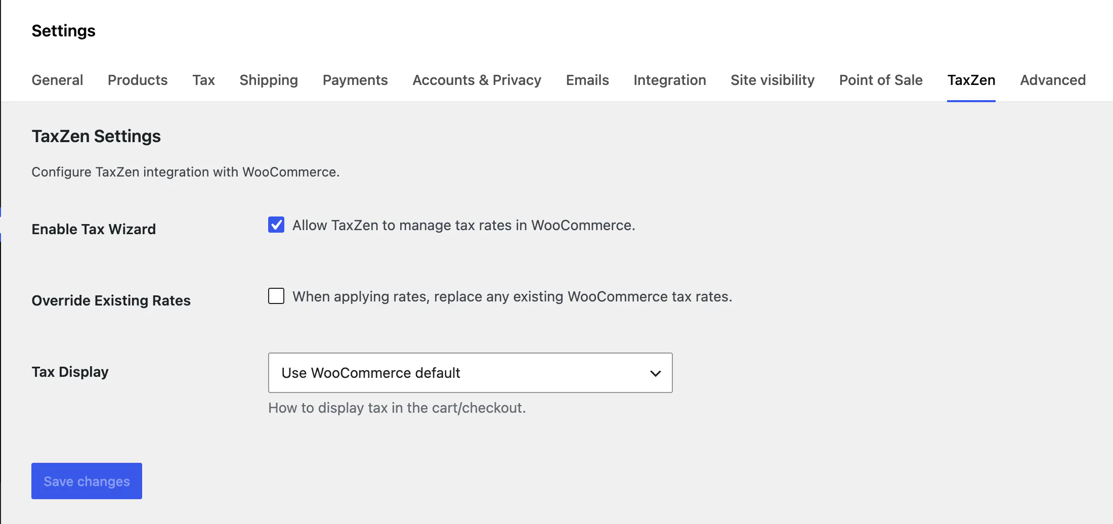 TaxZen for WooCommerce gallery image
