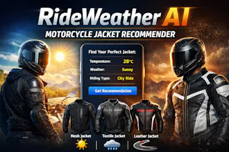 Weather Motorcycle Jacket Recommender gallery image