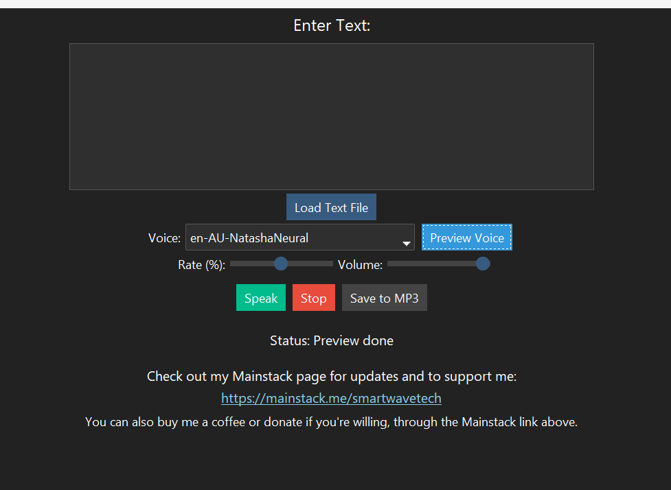 text-to-speech-app logo