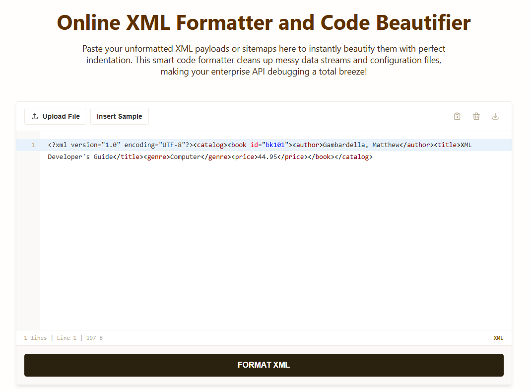 XML Formatter gallery image