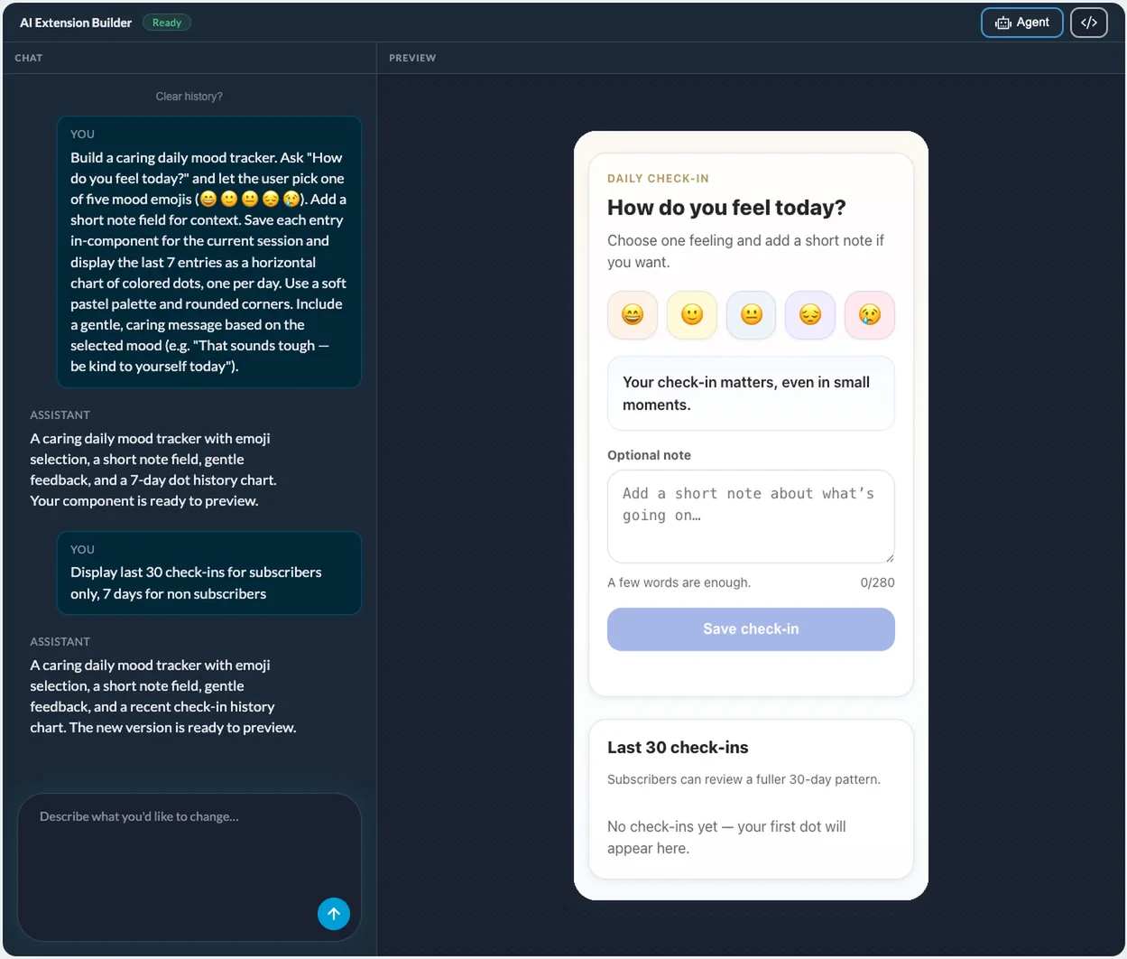 GoodBarber - AI Extension Builder 截图 2